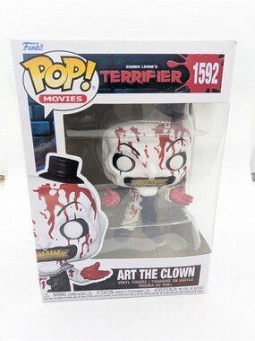 Funko Pop! 1592 Terrifier -Art the Clown (Bloody) Pop Vinyl in box